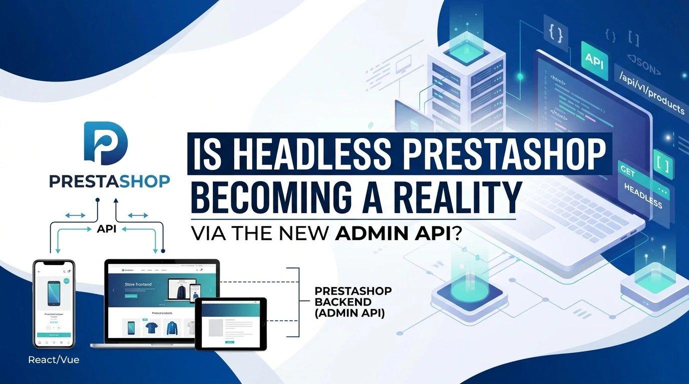Comment le PrestaShop « headless » devient une réalité grâce à la nouvelle API d'administration